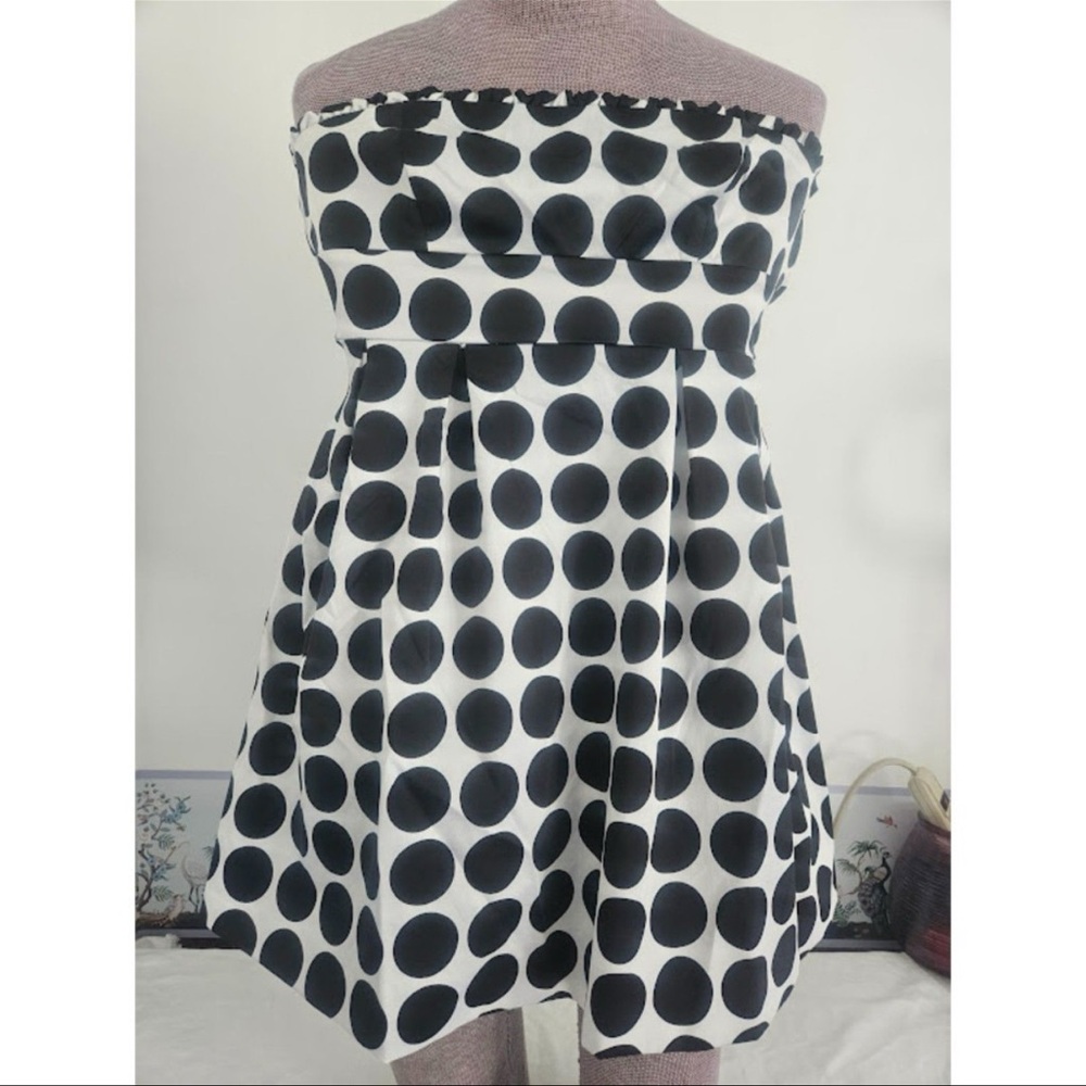 Charlotte Russe Strapless Polka Dot Dress